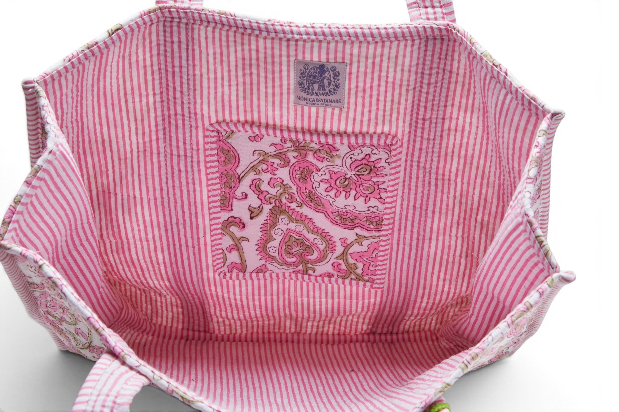 "BLUSH HEARTS" TOTE BAG