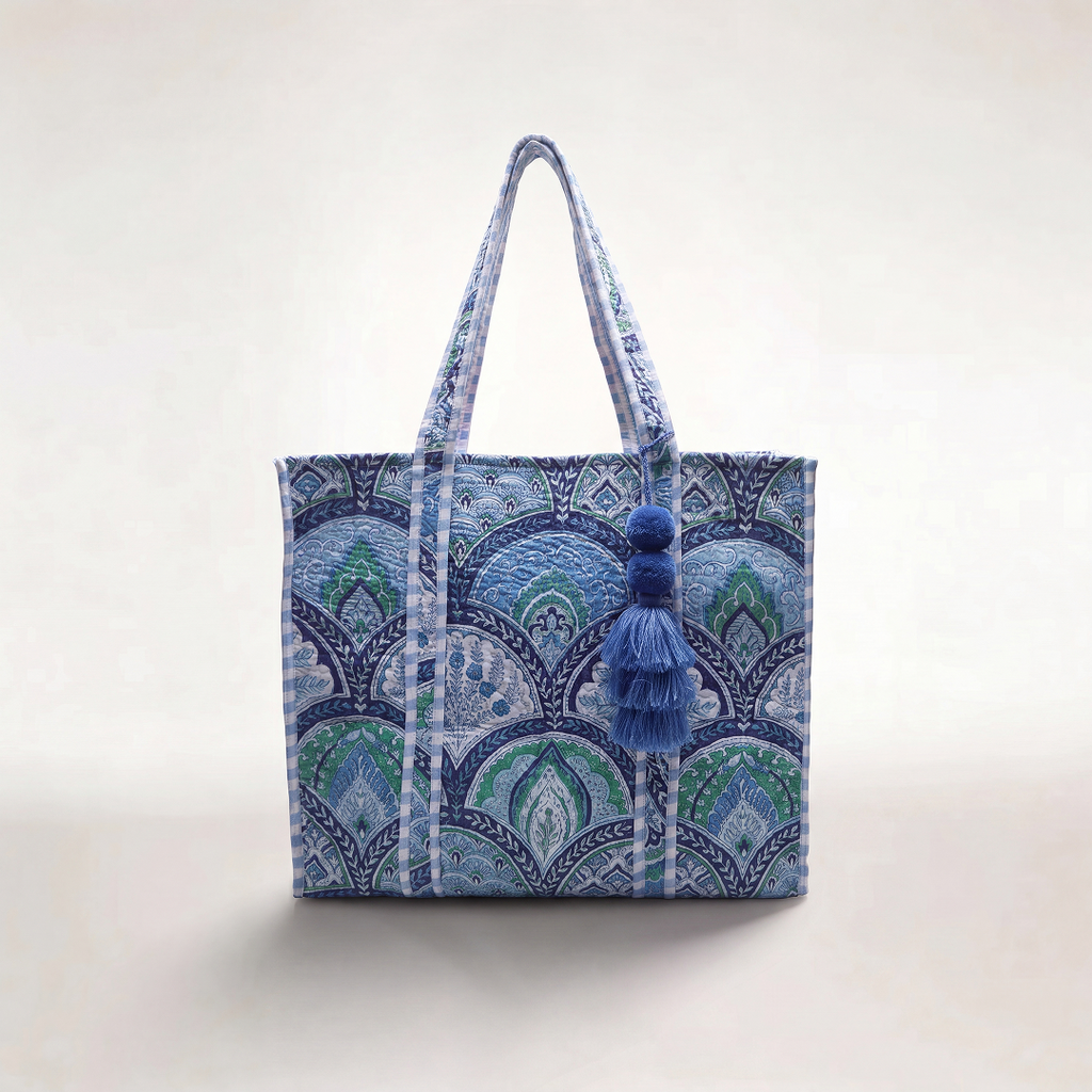 "HERITAGE BLUE GARDEN" TOTE BAG