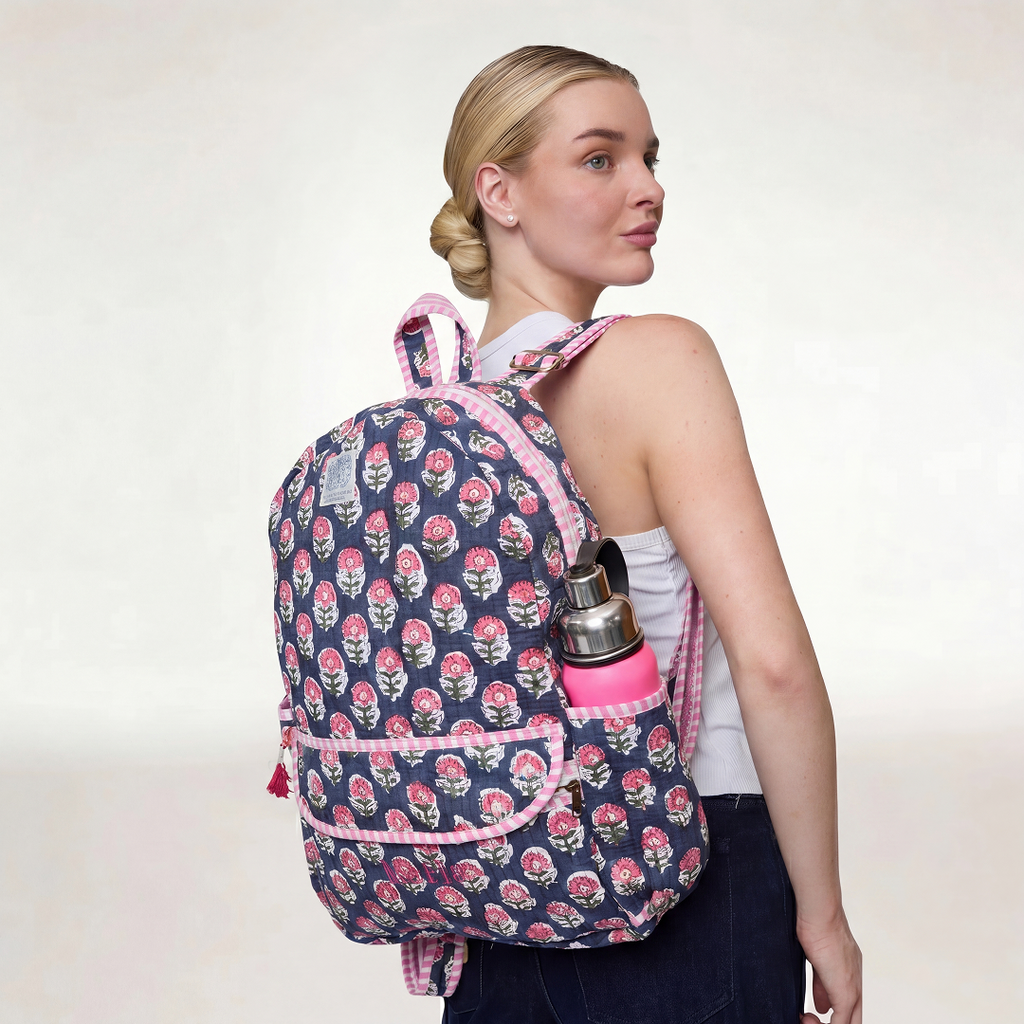 "INDIGO BLOSSOM" BACKPACK