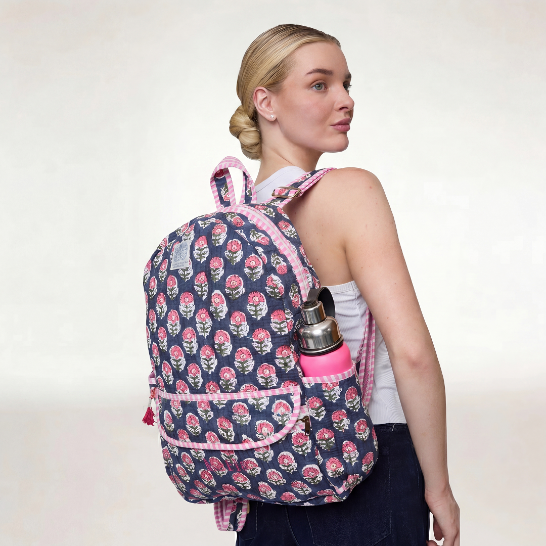 "INDIGO BLOSSOM" BACKPACK