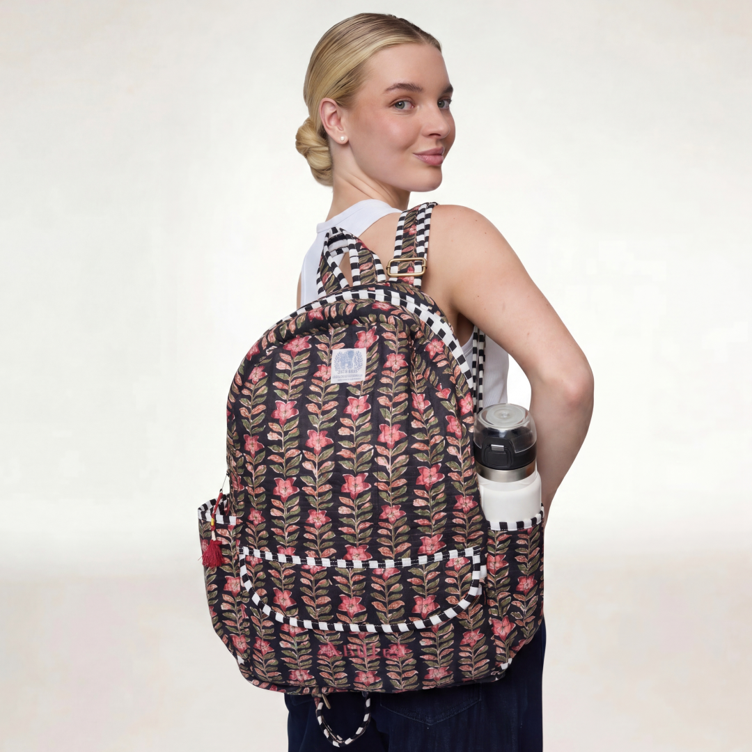 "NOIR GARDEN" BACKPACK