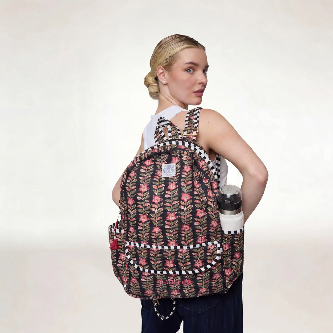"NOIR GARDEN" BACKPACK