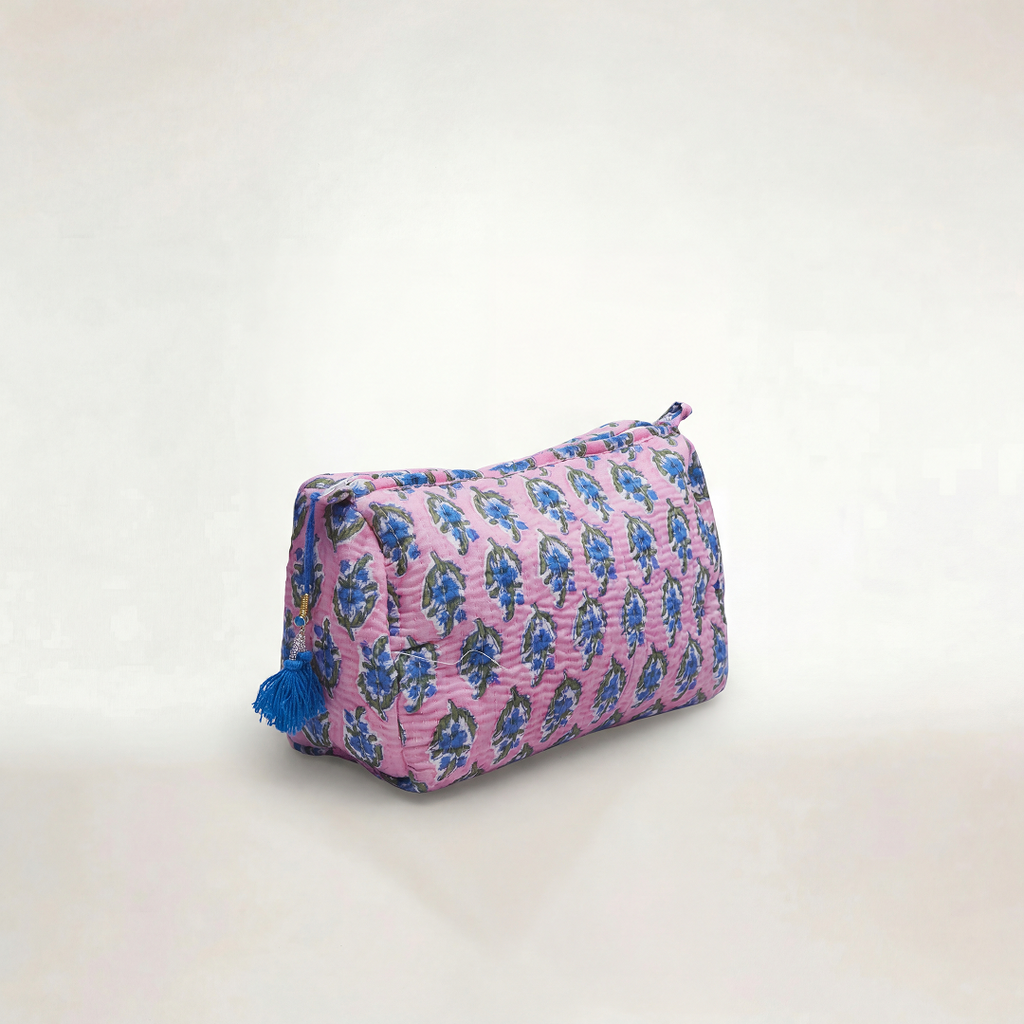 KIT DE 3 COSMETIQUERAS "LAVENDER SUMMER "