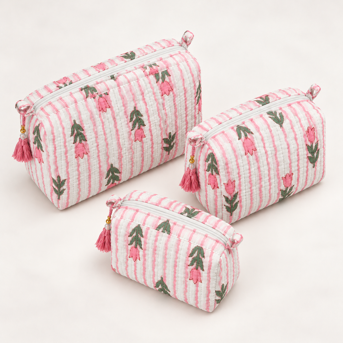"TULIP" COSMETIC BAG
