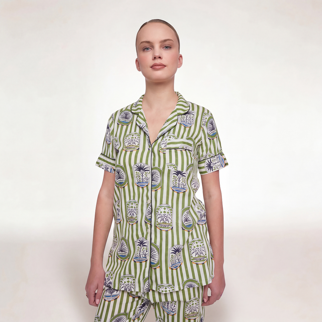 "GREEN GARDEN HOUSE" PAJAMA