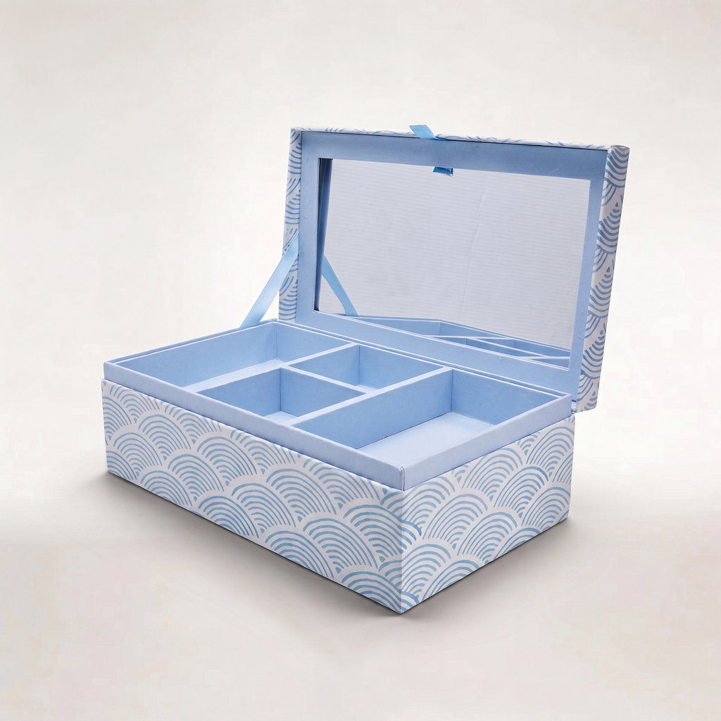 "RAINBOW BLUE" JEWELRY BOX