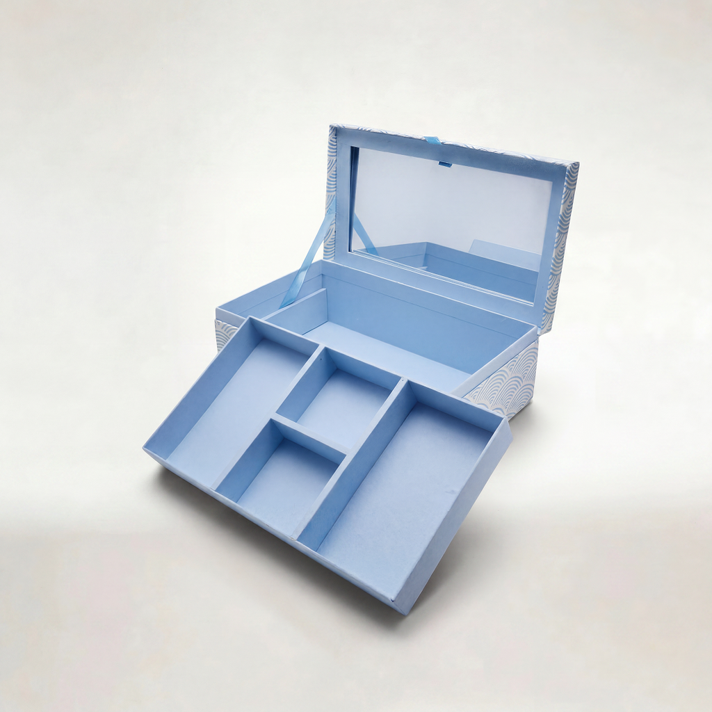 "RAINBOW BLUE" JEWELRY BOX