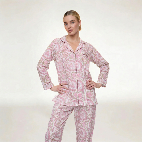 "BLUSH HEARTS" PAJAMA WITH PANTS