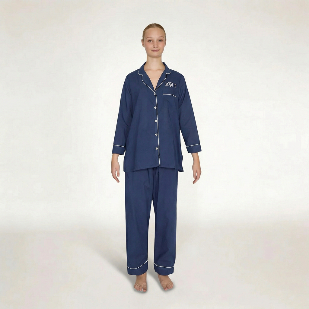 PIJAMA "CLASSIC NAVY" CON PANTALON
