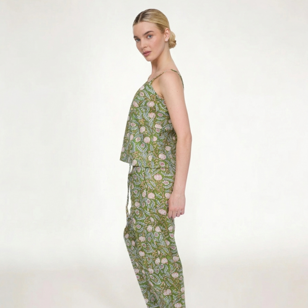 PIJAMA "EMERALD BLOOM"