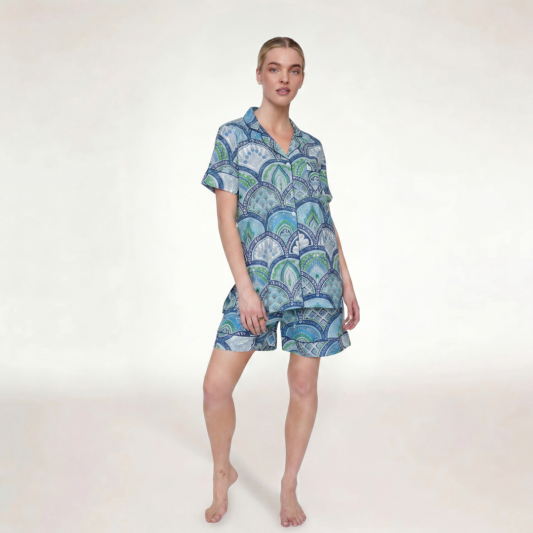 PIJAMA "HERITAGE BLUE GARDEN" SHORT SLEEVE
