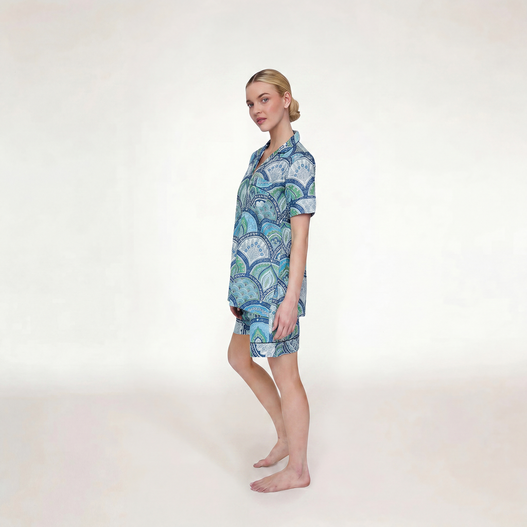 PIJAMA "HERITAGE BLUE GARDEN" SHORT SLEEVE