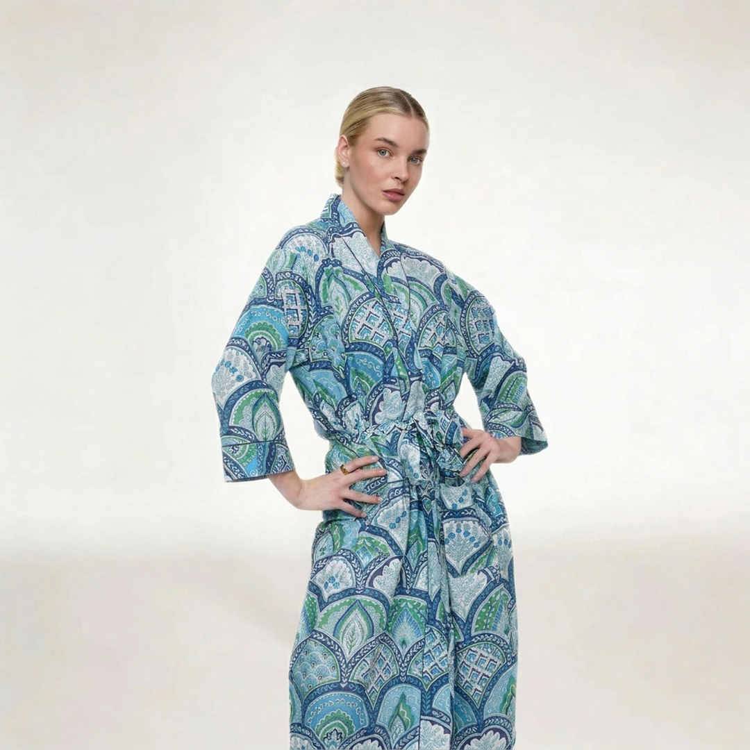 ROBE "HERITAGE BLUE GARDEN"