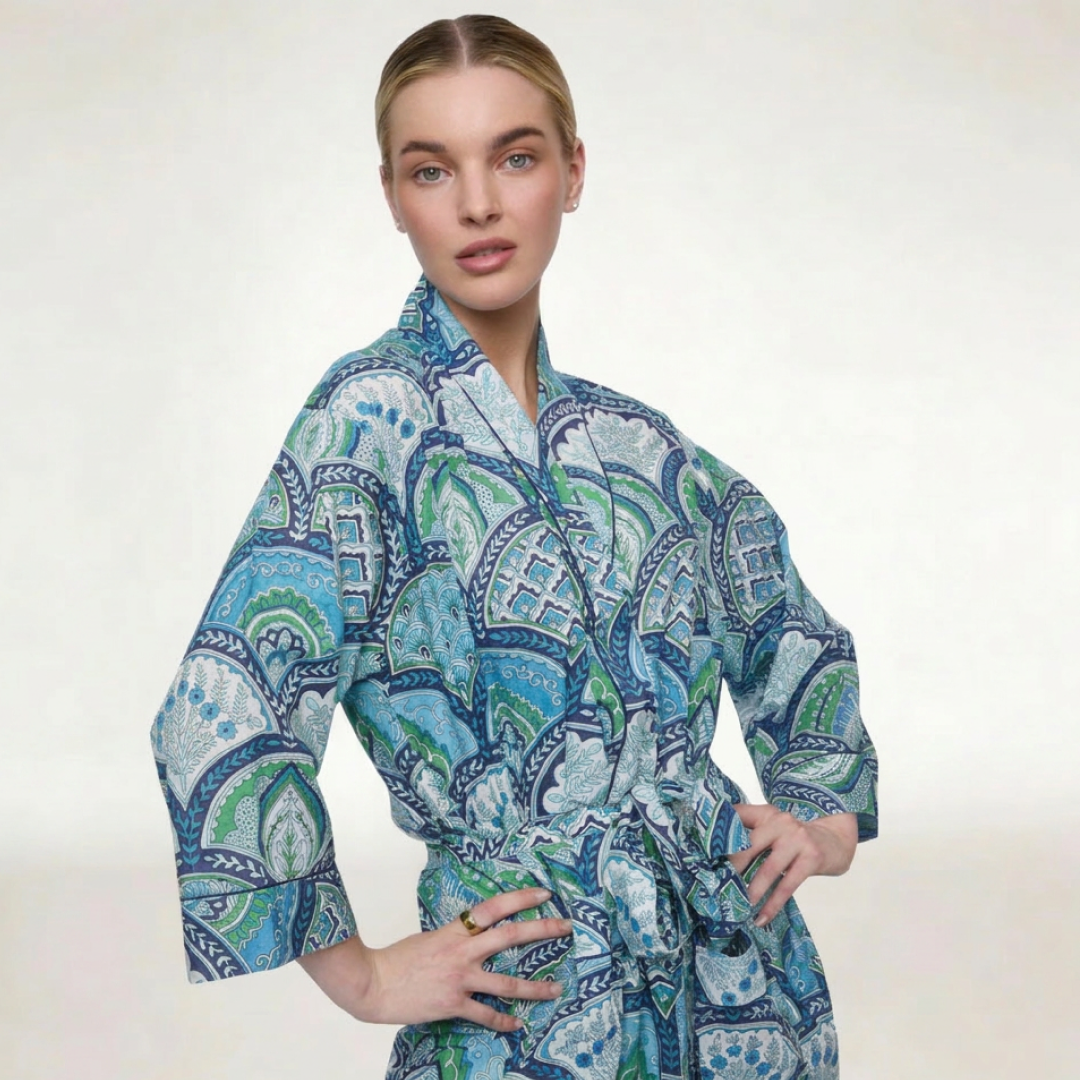 ROBE "HERITAGE BLUE GARDEN"