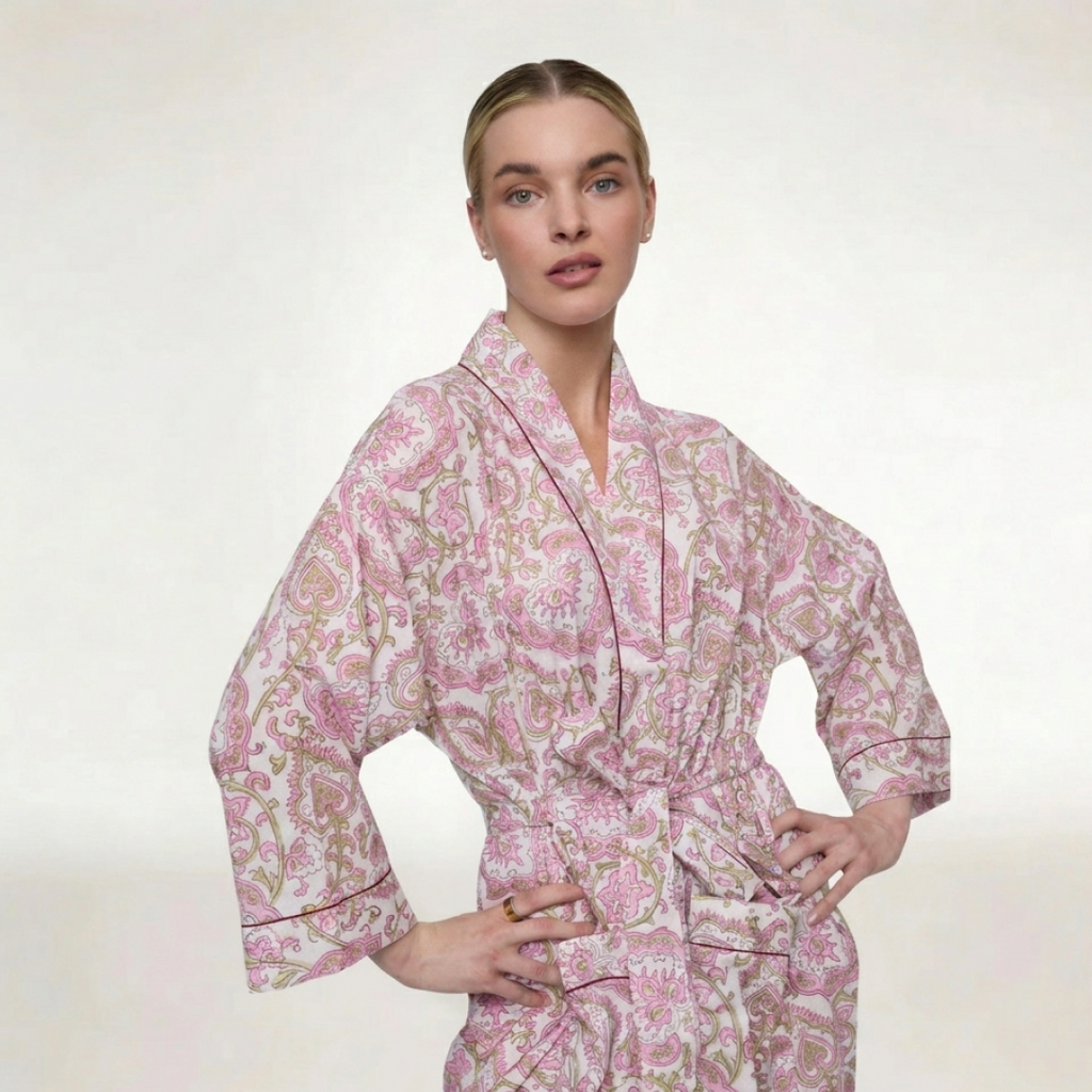 ROBE "BLUSH HEARTS"