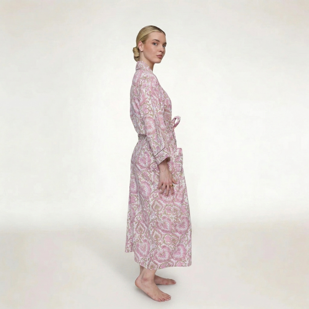 ROBE "BLUSH HEARTS"