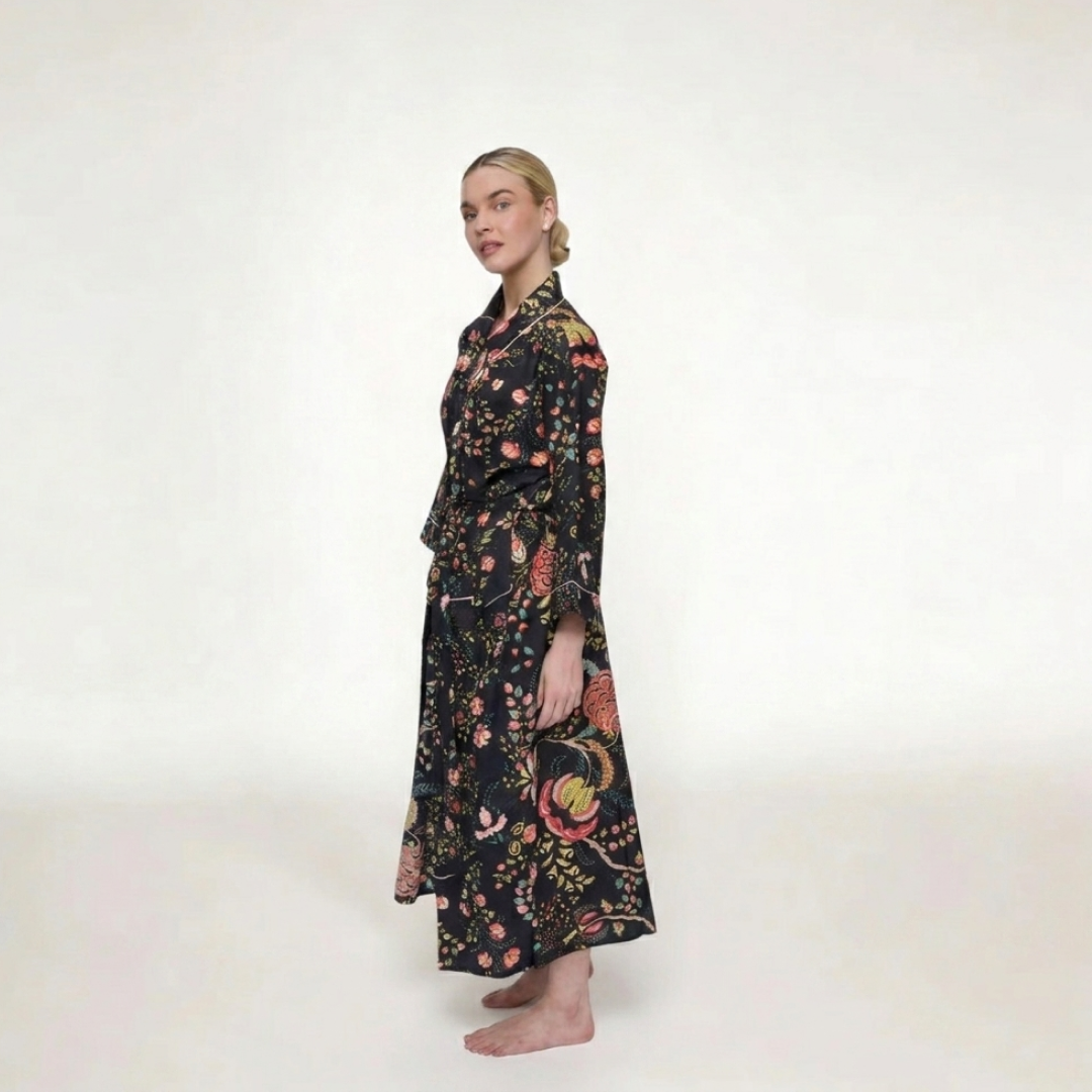 ROBE "MIDNIGHT BLOOM"