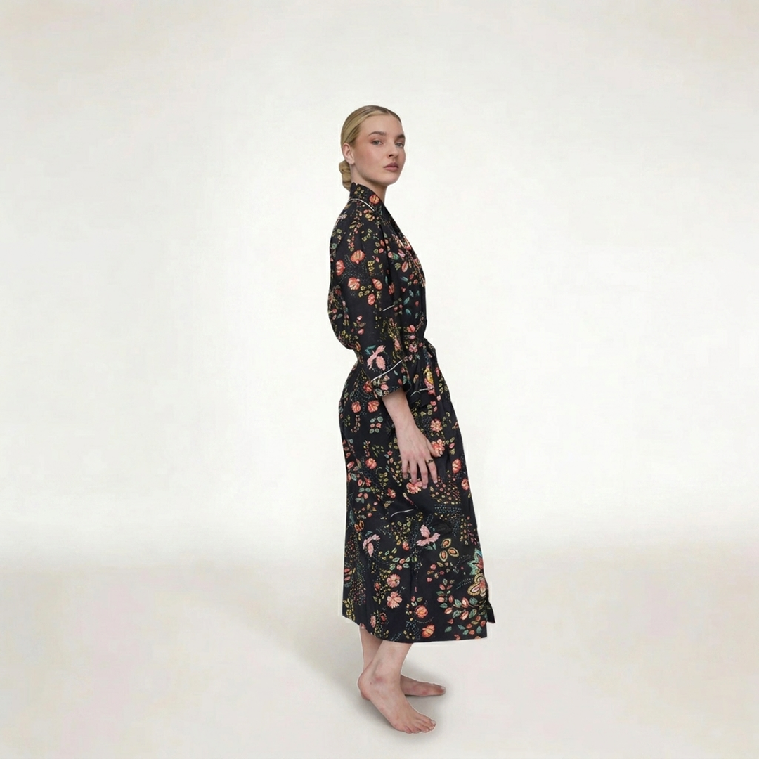 ROBE "MIDNIGHT BLOOM"