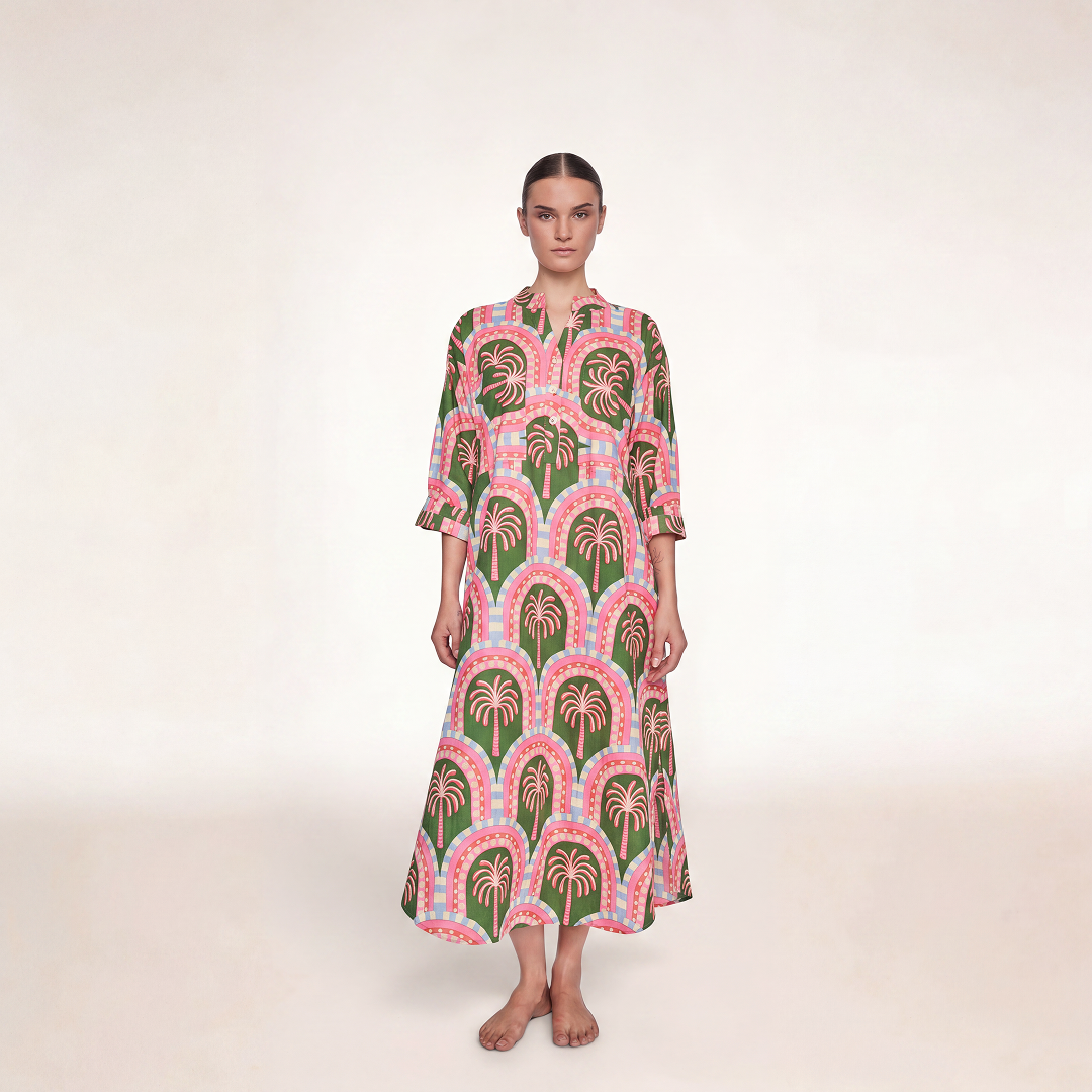 "THE PALMS" DRESS