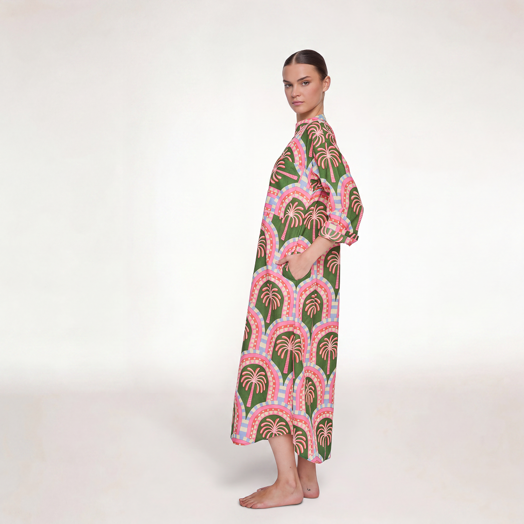 "THE PALMS" DRESS